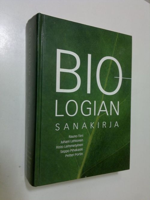 Biologian sanakirja | Finlandia Kirja | Osta Antikvaarista - Kirjakauppa  verkossa