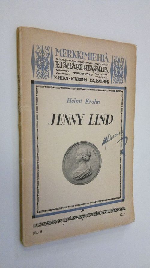 Jenny Lind - Krohn Helmi | Finlandia Kirja | Osta Antikvaarista -  Kirjakauppa verkossa