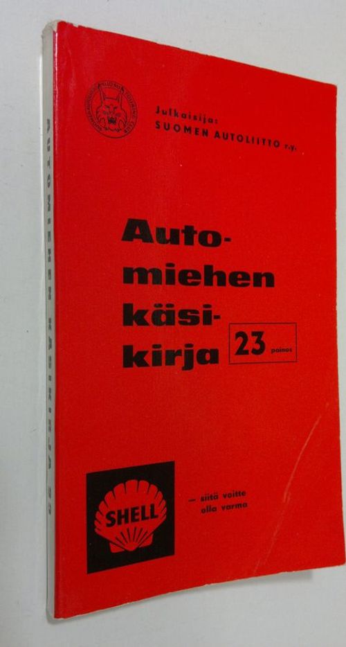 Automiehen käsikirja - Laurila Simo (toim.) | Finlandia Kirja | Osta  Antikvaarista - Kirjakauppa verkossa