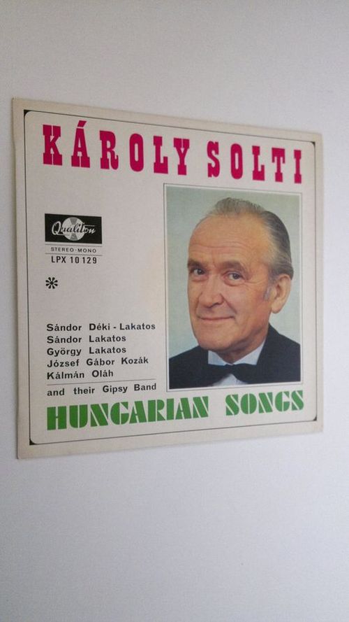 Hungarian Songs - Solti  Karoly | Finlandia Kirja | Osta Antikvaarista - Kirjakauppa verkossa