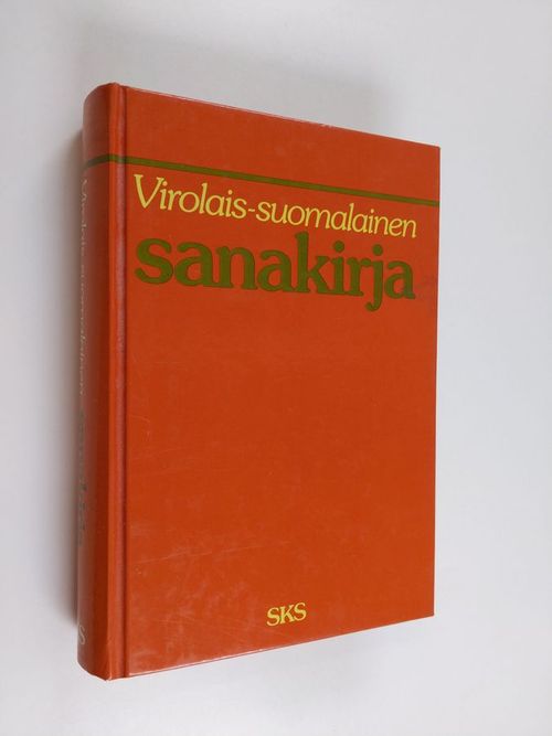 Virolais-suomalainen sanakirja = Eesti-soome sönaraamat | Finlandia Kirja |  Osta Antikvaarista - Kirjakauppa verkossa