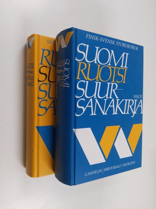 Ruotsi-suomi suursanakirja / Suomi-ruotsi suursanakirja | Finlandia Kirja |  Osta Antikvaarista - Kirjakauppa verkossa