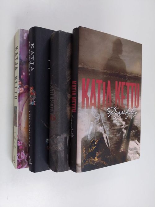 Katja Kettu-paketti (4 kirjaa) : Piippuhylly ; Kätilö ; Yöperhonen ; Rose  on poissa - Kettu Katja | Finlandia Kirja