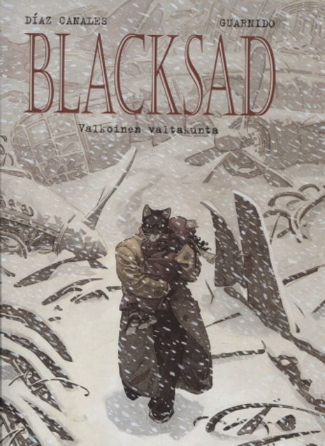 Blacksad - Valkoinen valtakunta - Canales Diaz - Guarnido | Vantaan Antikvariaatti Oy | Osta Antikvaarista - Kirjakauppa verkossa