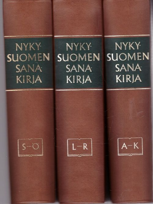 Nykysuomen sanakirja I-III - Sadeniemi Matti et al. (toim.) | Kirjamari Oy  | Osta Antikvaarista - Kirjakauppa