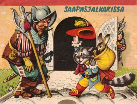 Saapasjalkakissa - Kurenniemi Marjatta | Vantaan Antikvariaatti Oy | Osta Antikvaarista - Kirjakauppa verkossa