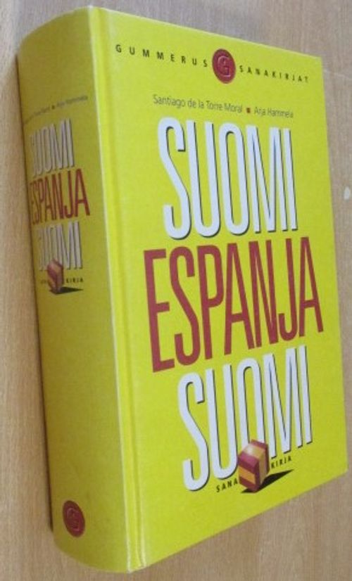 Suomi Espanja Suomi Sanakirja - Moral Santiago se la Torre - Hammela Arja |  Laatu Torikirjat | Osta