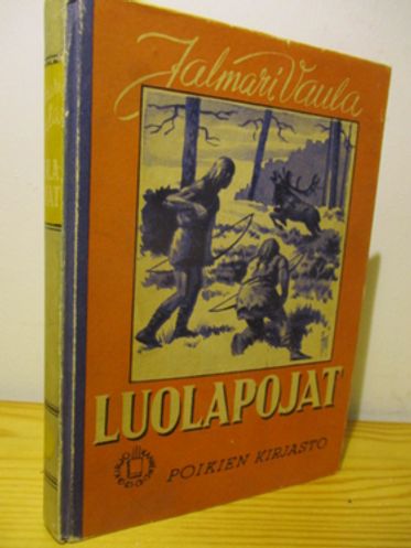 Luolapojat - kertomus esihistorialliselta ajalta - Kirjokannen poikien kirjasto 6 - Vaula, Jalmari | Brahen Antikvariaatti | Osta Antikvaarista - Kirjakauppa verkossa