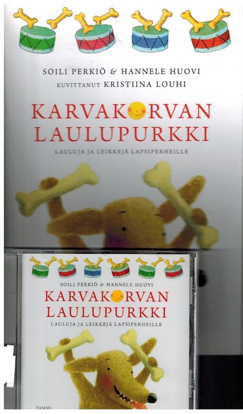 Karvakorvan laulupurkki - Lauluja ja leikkejä lapsiperheille - Perkiö  Soili, Huovi Hannele, Louhi Kristiina | Vilikka Oy |