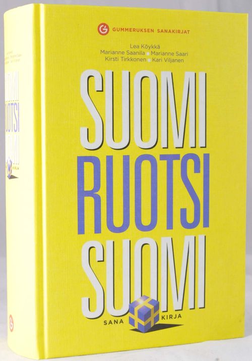 Suomi-ruotsi-suomi sanakirja - Köykkä-Saanila-Saari-Tirkkonen-Viljanen | Vaisaaren kirja | Osta Antikvaarista - Kirjakauppa verkossa