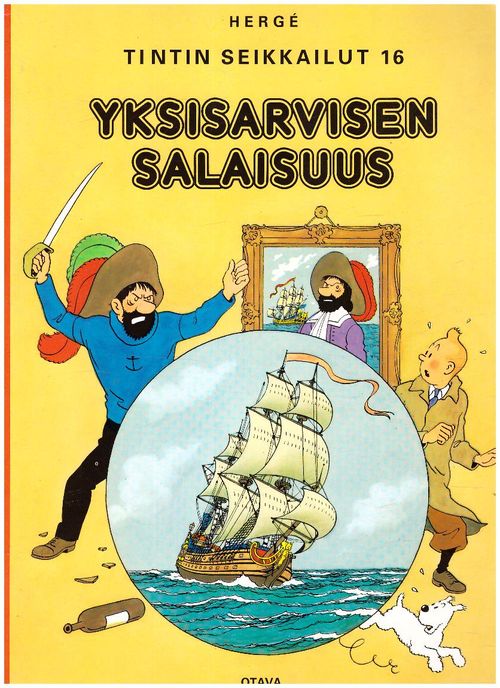 Tintin seikkailut 16 - Yksisarvisen salaisuus - Herge | Ilkan kirja ay | Osta Antikvaarista - Kirjakauppa verkossa