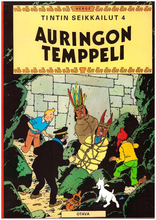 Tintin seikkailut 4 - Auringon temppeli(Tintti) - Herge | Ilkan kirja ay | Osta Antikvaarista - Kirjakauppa verkossa