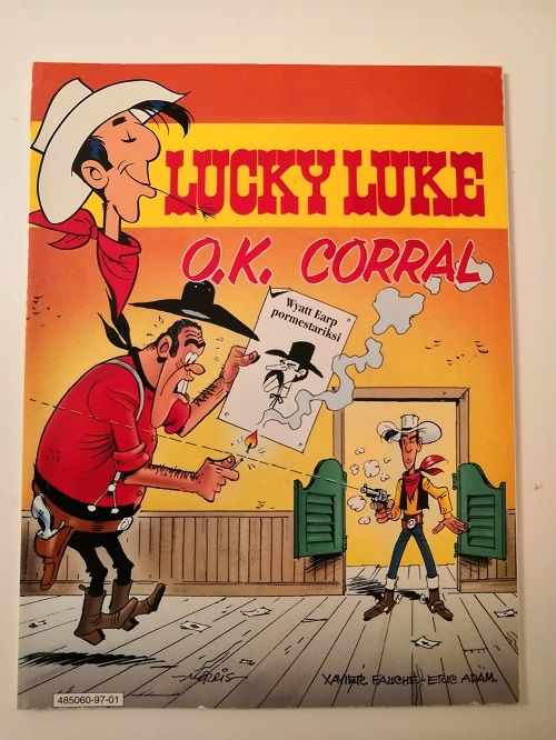 Lucky Luke 63: O.K. Corral - Morris - Fauche - Adam | Ilkan kirja ay | Osta Antikvaarista - Kirjakauppa verkossa