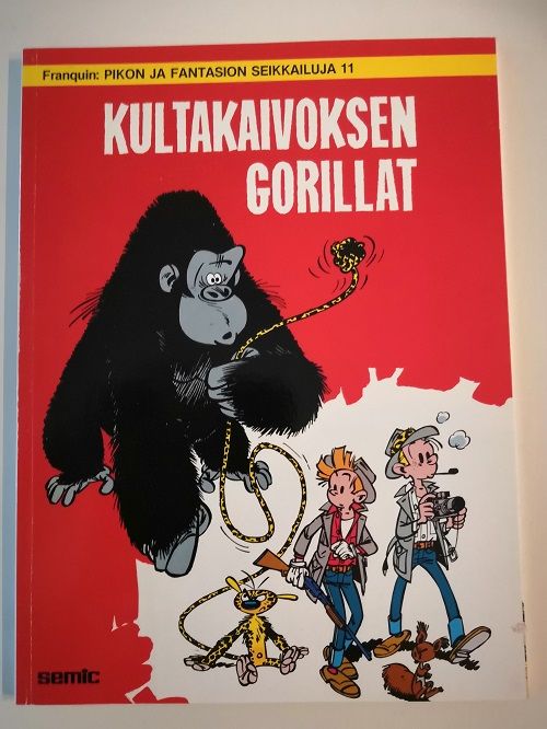 Piko ja Fantasio 11: Kultakaivoksen gorillat - Franquin | Ilkan kirja ay | Osta Antikvaarista - Kirjakauppa verkossa