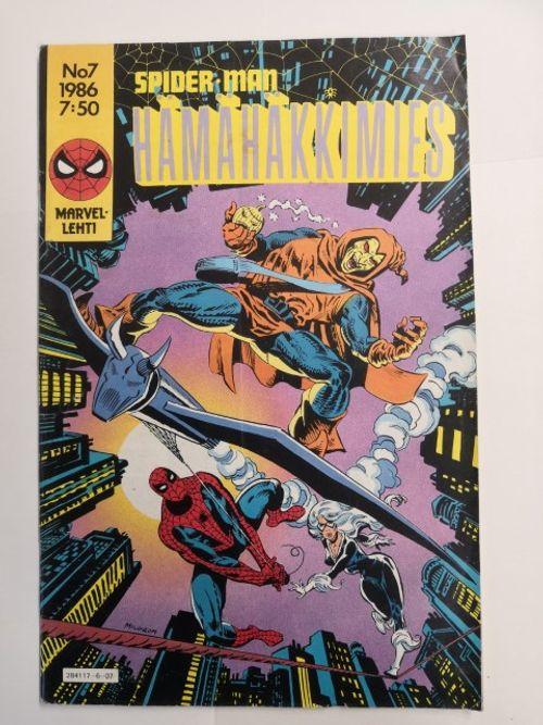 Hämähäkkimies 1986/ 7 - Marvel | Ilkan kirja ay | Osta Antikvaarista - Kirjakauppa verkossa