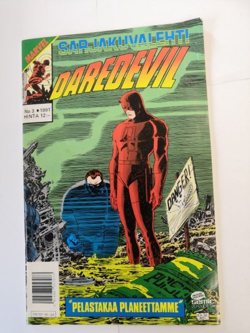Daredevil Sarjakuvalehti 1991/3: Marvel | Ilkan kirja ay