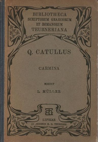 Carmina - Q. Valerii Catulli (Catullus) | Vantaan Antikvariaatti | Osta Antikvaarista - Kirjakauppa verkossa