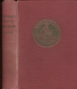 Finlands ridderskaps och adels kalender 1926 (Aateliskalenteri, adelskalender) - Carpelan Tor (toim.) | Vantaan Antikvariaatti | Osta Antikvaarista - Kirjakauppa verkossa