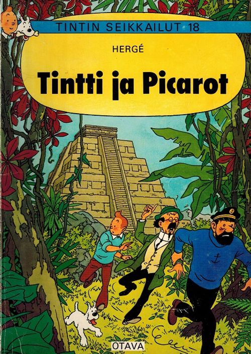 Tintti ja Picarot - Tintin seikkailut 18 (Tintti) - Herge | Vantaan Antikvariaatti | Osta Antikvaarista - Kirjakauppa verkossa