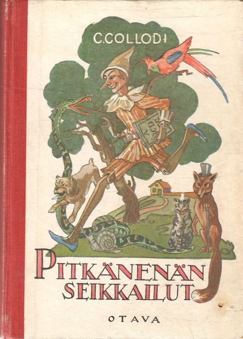 Pitkänenän seikkailut - C.Collodi | Antikvaarinen kirjakauppa T. Joutsen | Osta Antikvaarista - Kirjakauppa verkossa