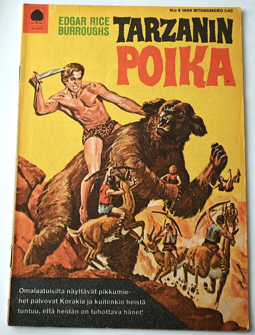Tarzanin poika 9 1969 | Sadun kirjat