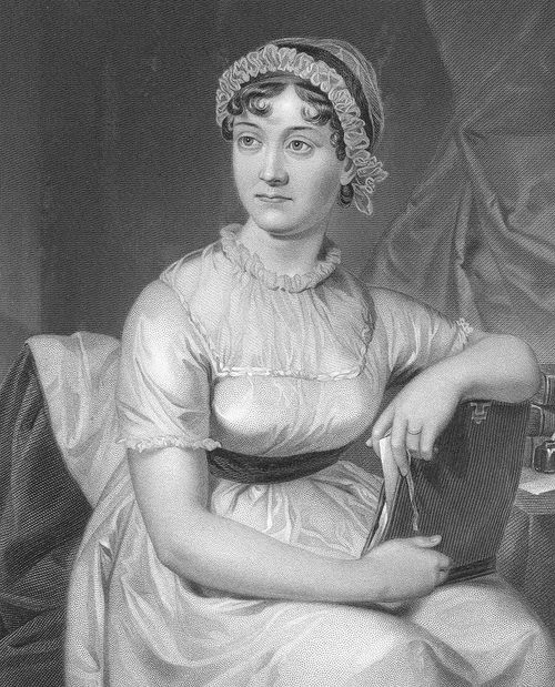 Kirjailija Jane Austen / Antikvaari.fi