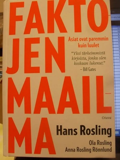 Faktojen maailma - Han Rösling | Antikvariaatti Aikakone | Osta Antikvaarista - Kirjakauppa verkossa