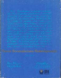 Turun Suomalainen Säästöpankki 75 vuotta 1904-1979 - Mikko Ossa | Osta  Antikvaarista - Kirjakauppa verkossa