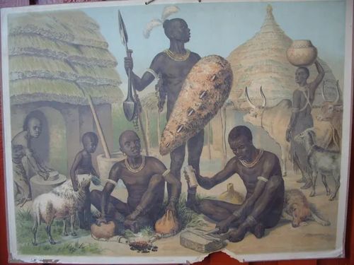 Opetustaulu: Afrikkalainen perhe | Vesan Kirja | Osta Antikvaarista - Kirjakauppa verkossa