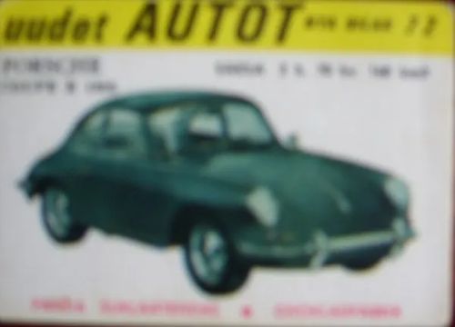 Panda Uudet Autot No:72 Porsche Purkkakuva | Vesan Kirja | Osta Antikvaarista - Kirjakauppa verkossa