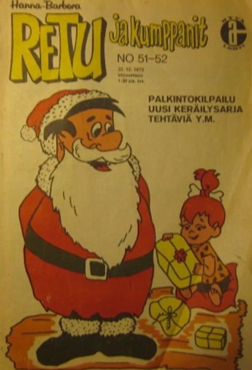 Retu ja kumppanit No 51-52/1972 - Hanna-Barbera | Vesan Kirja | Osta Antikvaarista - Kirjakauppa verkossa