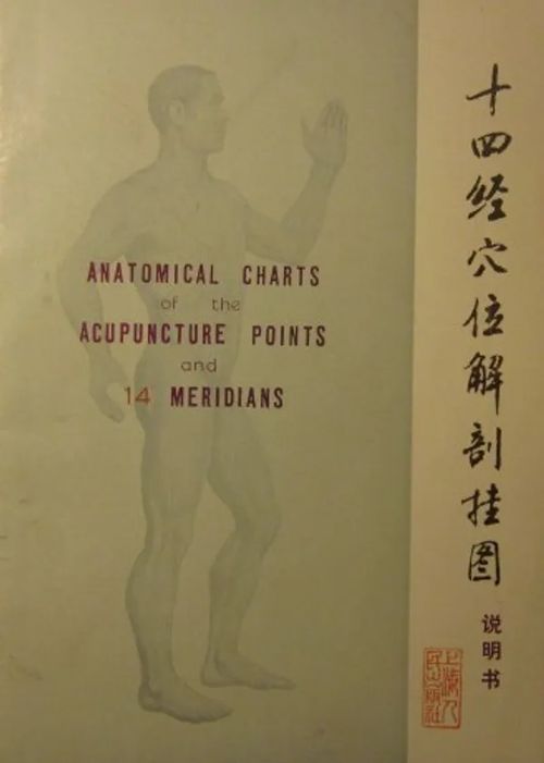 Anatomical Charts of the Acupuncture Points and 14 Meridians | Vesan Kirja | Osta Antikvaarista - Kirjakauppa verkossa