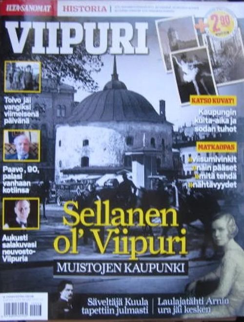 Iltasanomat Historia lehti Viipuri | Vesan Kirja | Osta Antikvaarista - Kirjakauppa verkossa