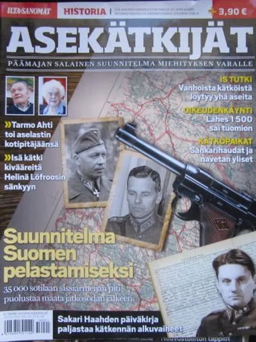 Iltasanomat Historia lehti Asekätkijät | Vesan Kirja | Osta Antikvaarista - Kirjakauppa verkossa