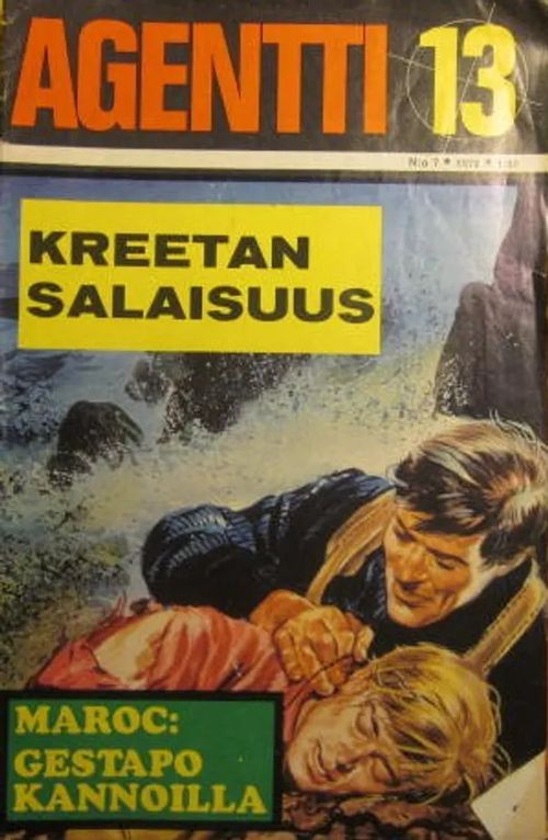 Agentti 13 No:7/1972 Kreetan salaisuus | Vesan Kirja | Osta Antikvaarista - Kirjakauppa verkossa