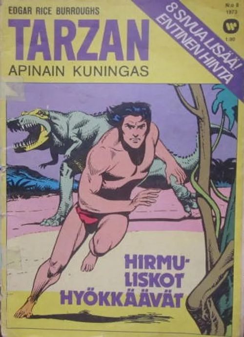 Tarzan 8/1973 Hirmuliskot hyökkäävät | Vesan Kirja | Osta Antikvaarista - Kirjakauppa verkossa