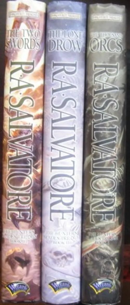 The Hunter´s Blades Trilogy I-III (The Thousand Orcs, The Lone Drow, The Two Swords - Salvatore R.A. | Vesan Kirja | Osta Antikvaarista - Kirjakauppa verkossa