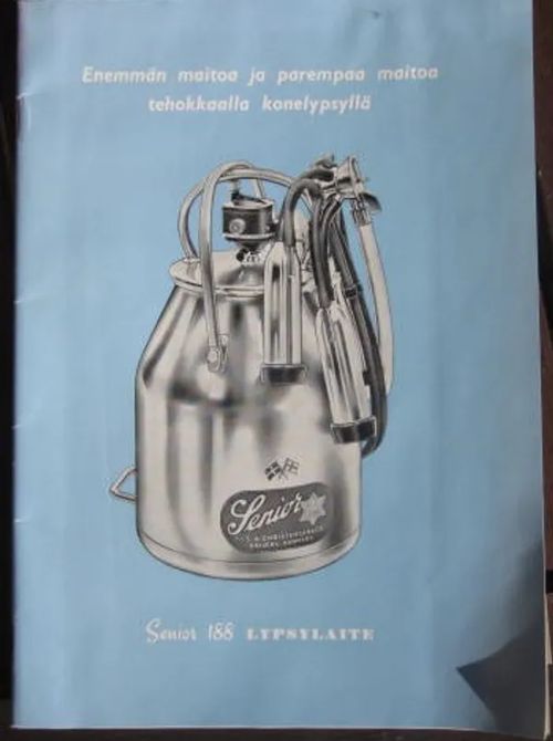 Senior 188 lypsylaite + hinnasto 1960 + erillinen esite | Vesan Kirja | Osta Antikvaarista - Kirjakauppa verkossa