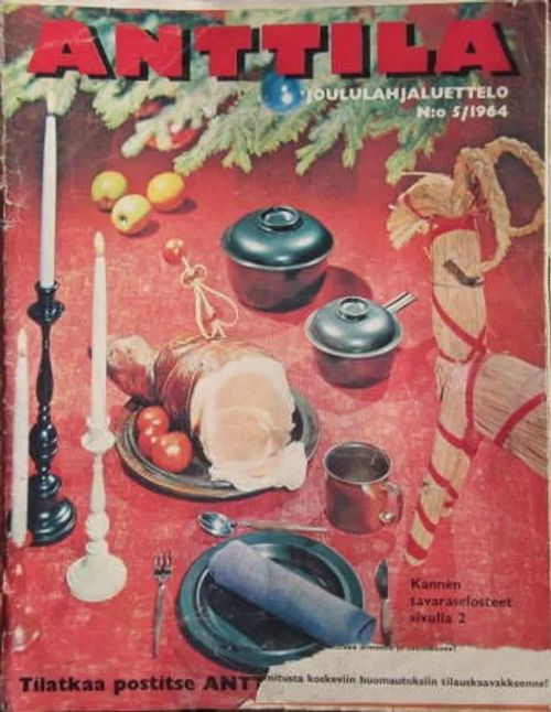 Anttila joululahjaluettelo N:o 5/1964 | Vesan Kirja | Osta Antikvaarista - Kirjakauppa verkossa