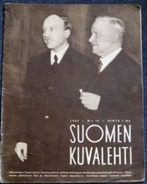 Suomen Kuvalehti 50/1939 - Turja Ilmari päätoimittaja | Kustannus Apis | Osta Antikvaarista - Kirjakauppa verkossa