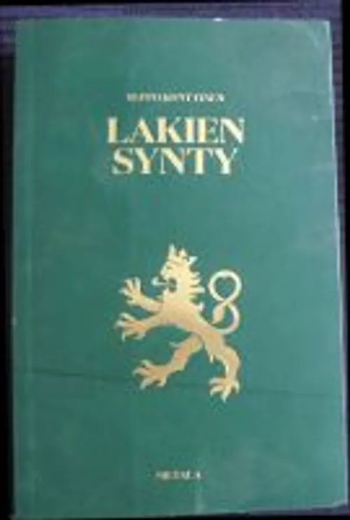 Lakien synty - Konttinen Seppo | Kustannus Apis | Osta Antikvaarista - Kirjakauppa verkossa