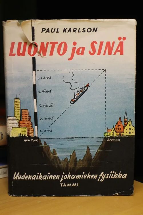 Luonto ja sinä.Uudenaikainen jokamiehen fysiikka - Karlson Paul | Antikvaarinen Kirjakauppa Tessi | Osta Antikvaarista - Kirjakauppa verkossa