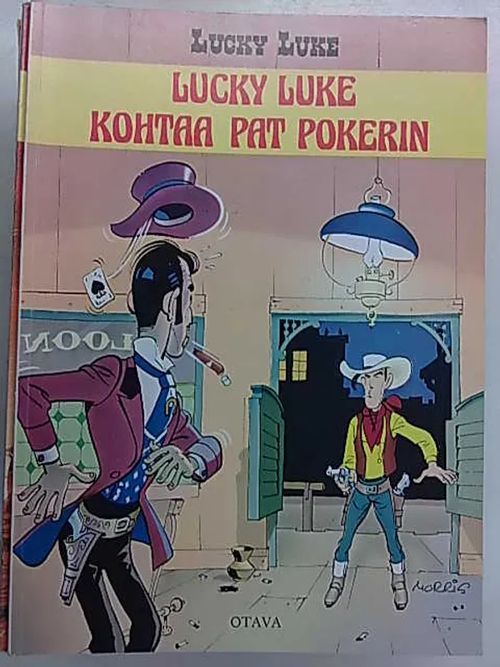 Lucky Luke - Lucky Luke kohtaa Pat Pokerin | Antikvaarinen Kirjakauppa Tessi | Osta Antikvaarista - Kirjakauppa verkossa