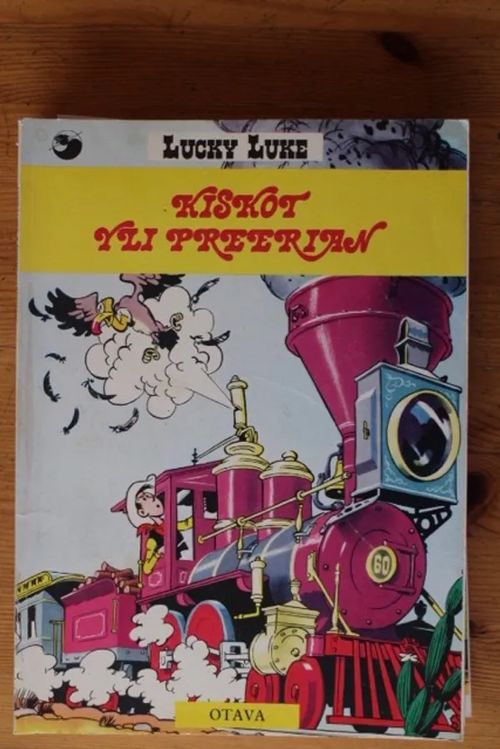 Lucky Luke - Kiskot yli preerian | Antikvaarinen Kirjakauppa Tessi | Osta Antikvaarista - Kirjakauppa verkossa
