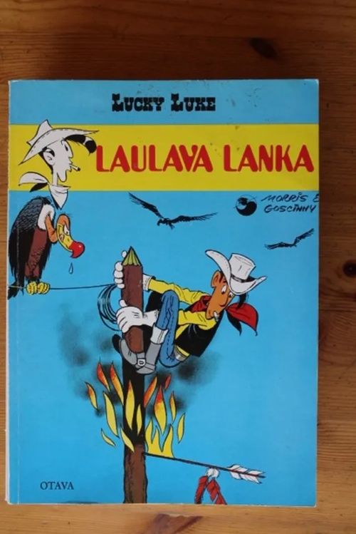 Lucky Luke - Laulava lanka | Antikvaarinen Kirjakauppa Tessi | Osta Antikvaarista - Kirjakauppa verkossa
