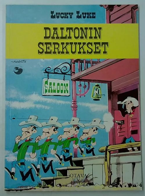 Lucky Luke - Daltonin serkukset | Antikvaarinen Kirjakauppa Tessi | Osta Antikvaarista - Kirjakauppa verkossa