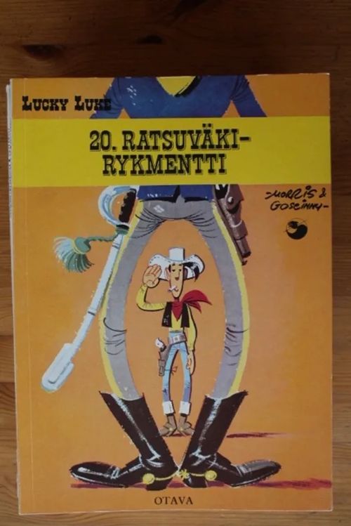 Lucky Luke - 20. ratsuväkirykmentti | Antikvaarinen Kirjakauppa Tessi | Osta Antikvaarista - Kirjakauppa verkossa