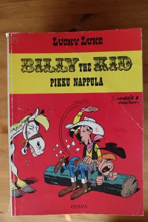 Lucky Luke - Billy the Kid Pikku Nappula | Antikvaarinen Kirjakauppa Tessi | Osta Antikvaarista - Kirjakauppa verkossa