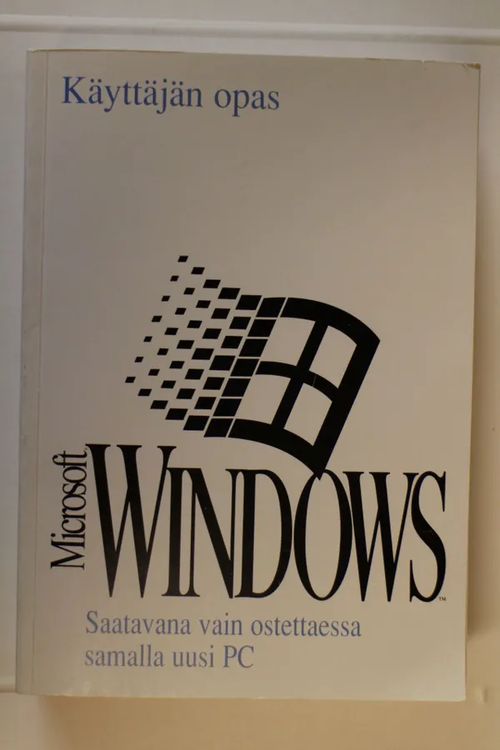 Microsoft Windows Käyttäjän opas graafinen käyttöjärjestelmä versio 3.1 | Antikvaarinen Kirjakauppa Tessi | Osta Antikvaarista - Kirjakauppa verkossa