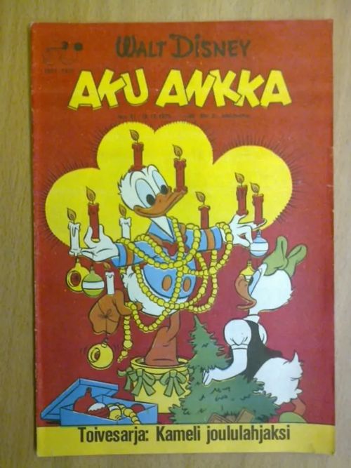 Aku Ankka 1973 nro 51 - Disney Walt, Barks Carl | Antikvaarinen Kirjakauppa Tessi | Osta Antikvaarista - Kirjakauppa verkossa